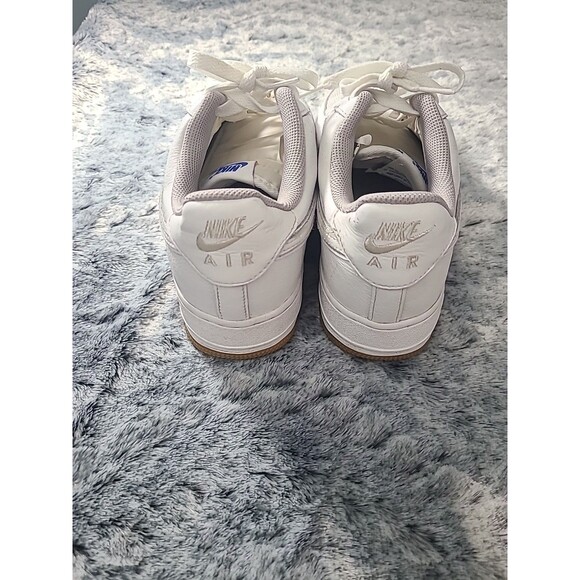 Nike Air Force 1 \'07 White Shoes Men\'s Size 9 Gum Sole Used Sneakers 0J7015-991 main image 7